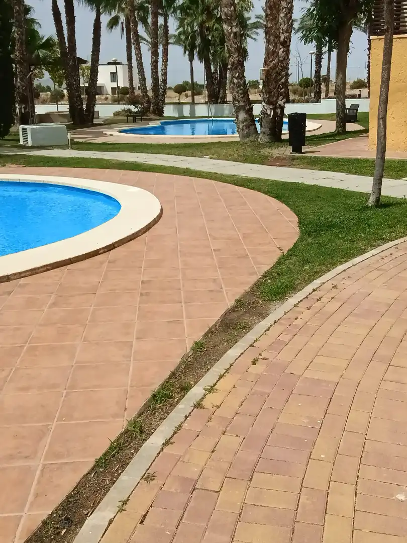 Swimming pool of Flat for sale in Fuente Álamo de Murcia  with Air Conditioner, Heating and Private garden