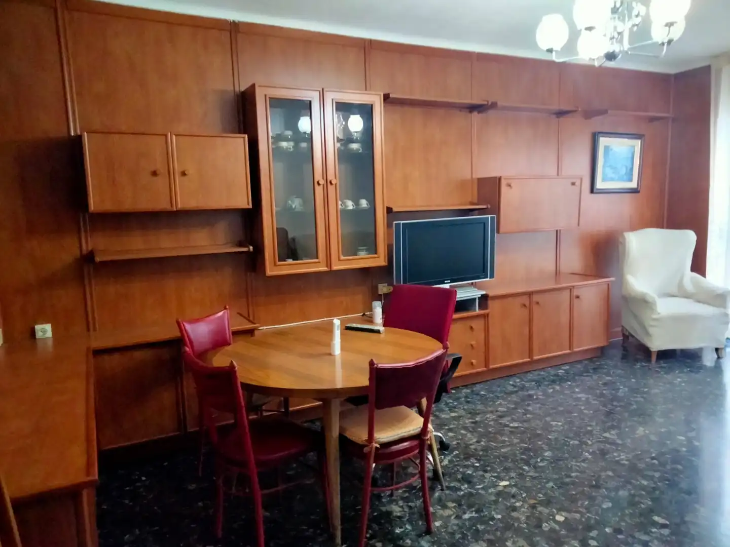 Comedor de Apartamento de alquiler en Albacete con Aire acondicionado y Amueblado