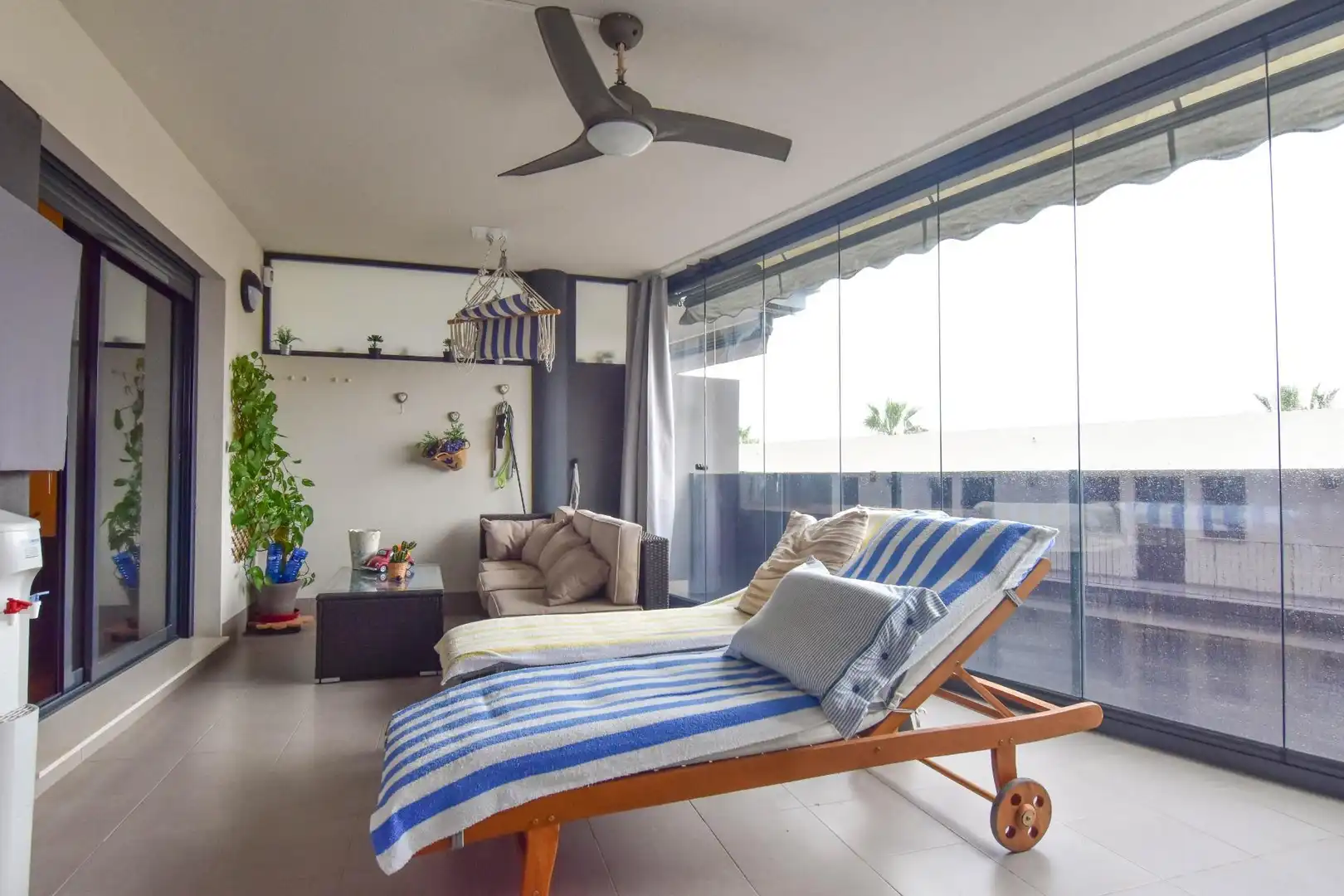 Balcony of Apartments for sale in La Llosa  with Air Conditioner, Heating and Private garden