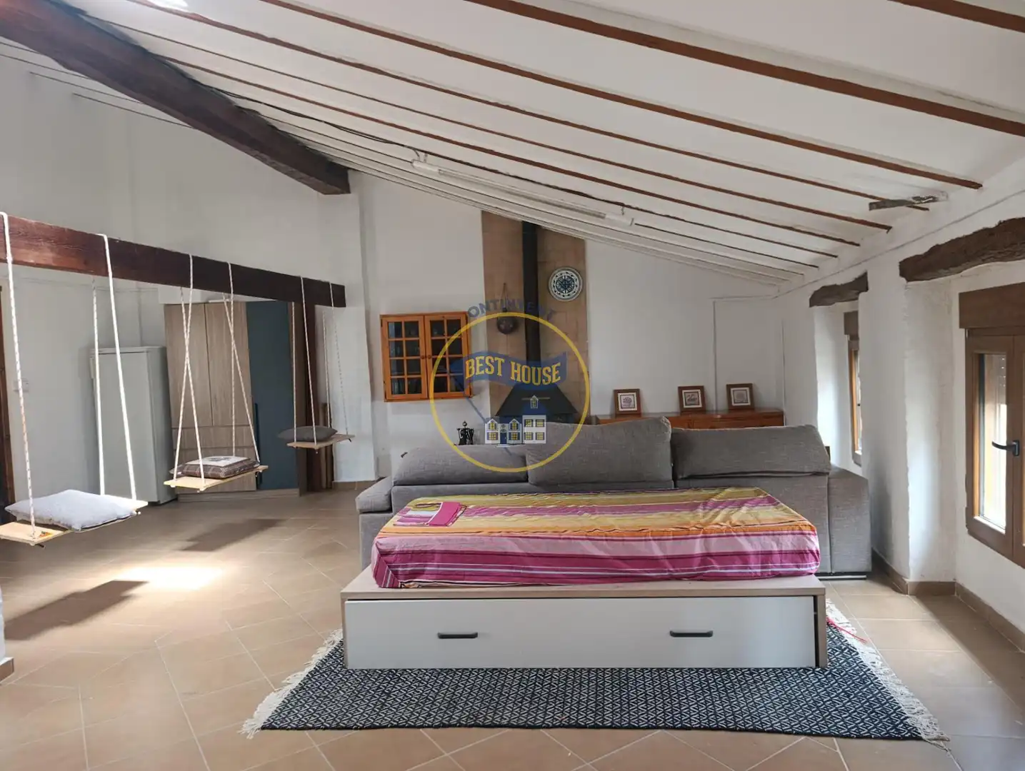 Sala de estar de Casa o chalet en venta en Ontinyent