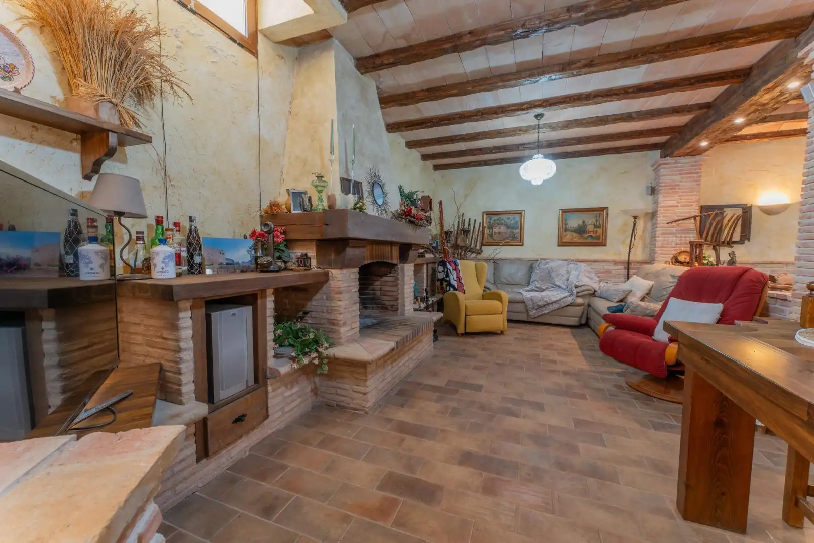 Living room of Houses for sale in Elche / Elx  with Air Conditioner, Heating and Private garden
