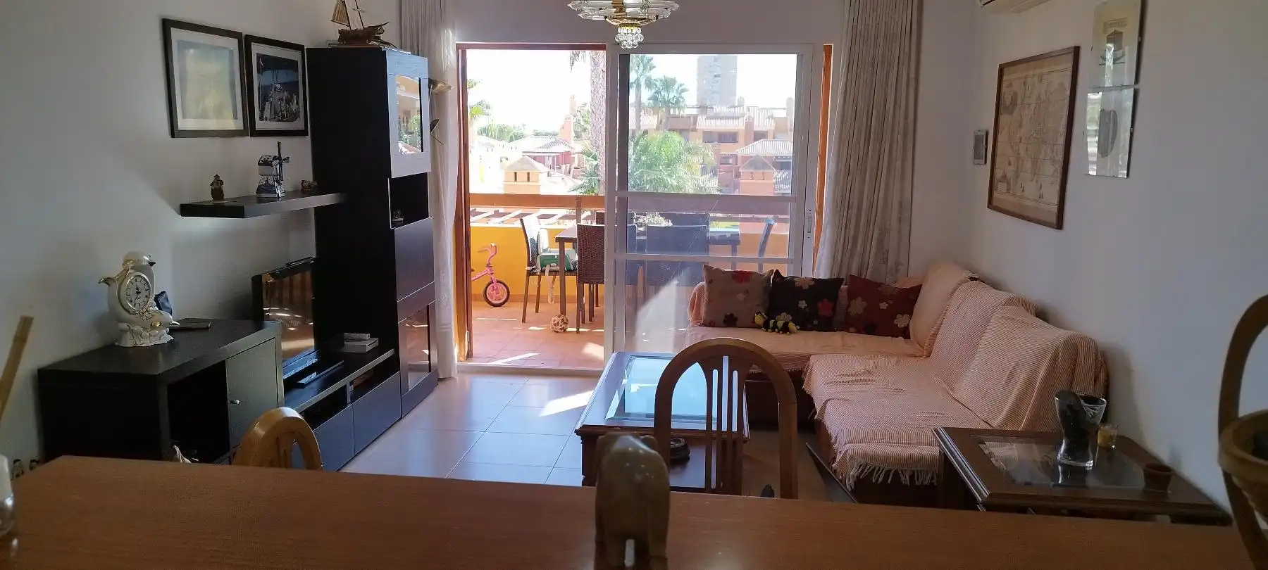 Sala de estar de Ático en venta en Cartagena con Aire acondicionado, Calefacción y Terraza
