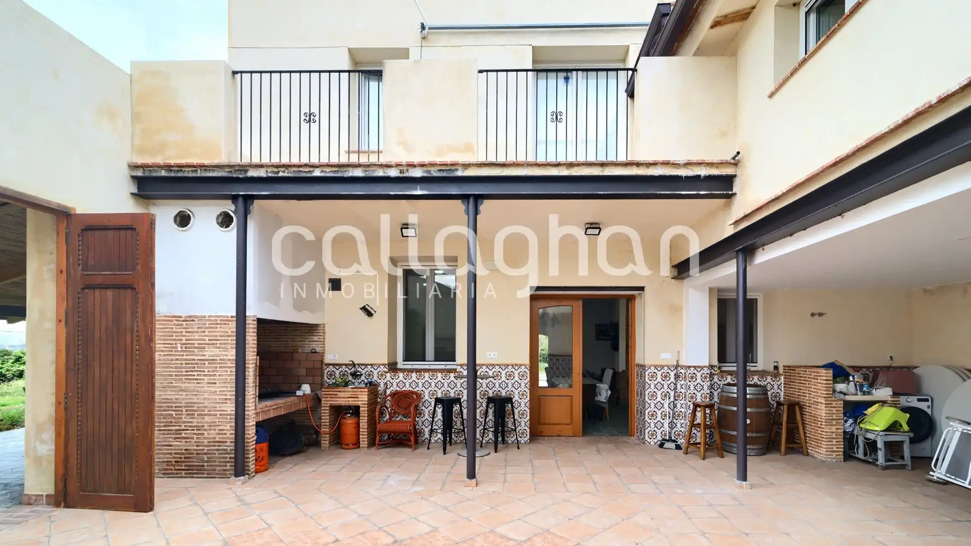 Terraza de Casa o chalet en venta en Alzira con Calefacción, Jardín privado y Terraza