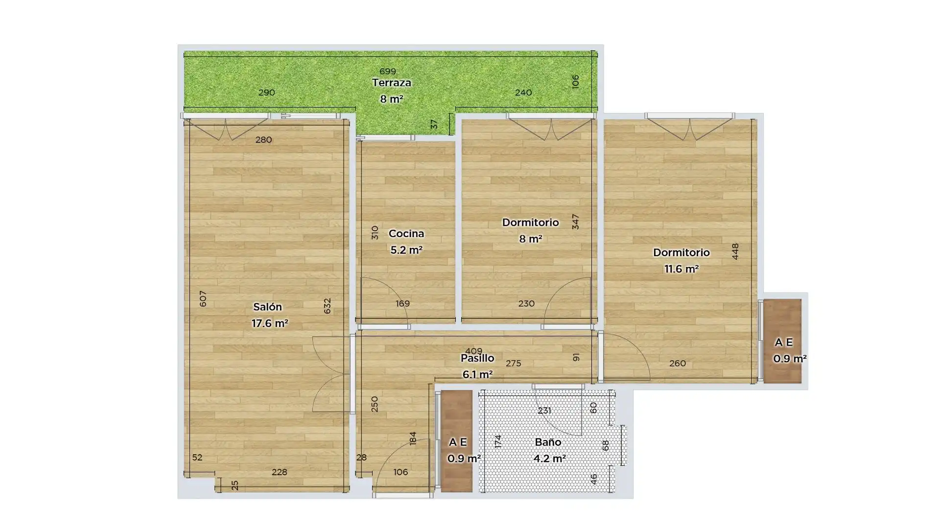 Piso en venta en Jaca con Aire acondicionado, Calefacción y Parquet