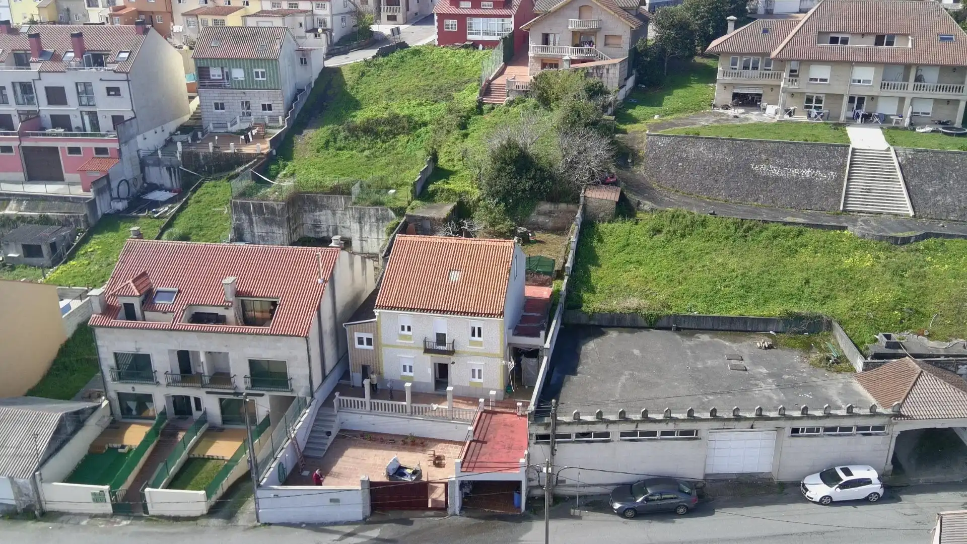 Vista exterior de Casa o chalet en venta en A Illa de Arousa  con Calefacción, Terraza y Trastero