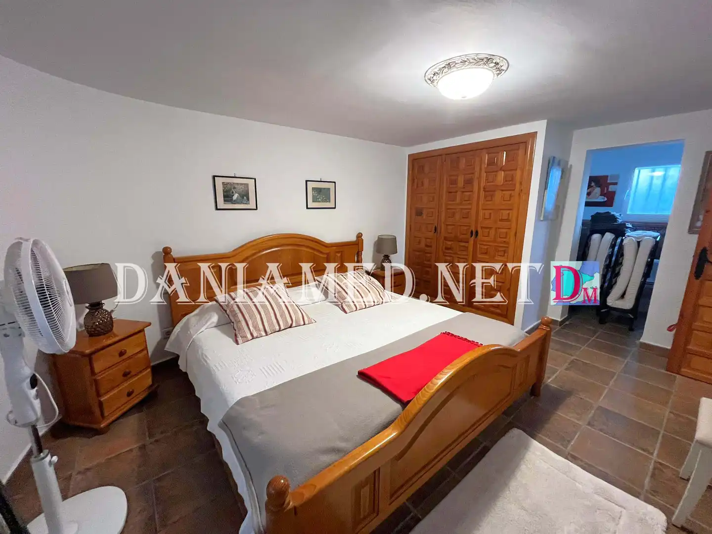 Schlafzimmer von Haus oder Chalet zum Verkauf in Pego mit Klimaanlage, Heizung und Privatgarten