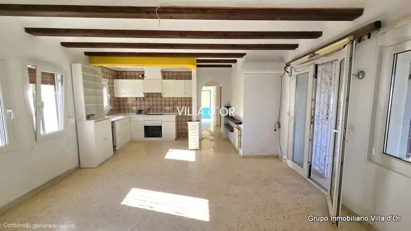 Küche von Haus oder Chalet zum Verkauf in Dénia mit Klimaanlage, Privatgarten und Terrasse