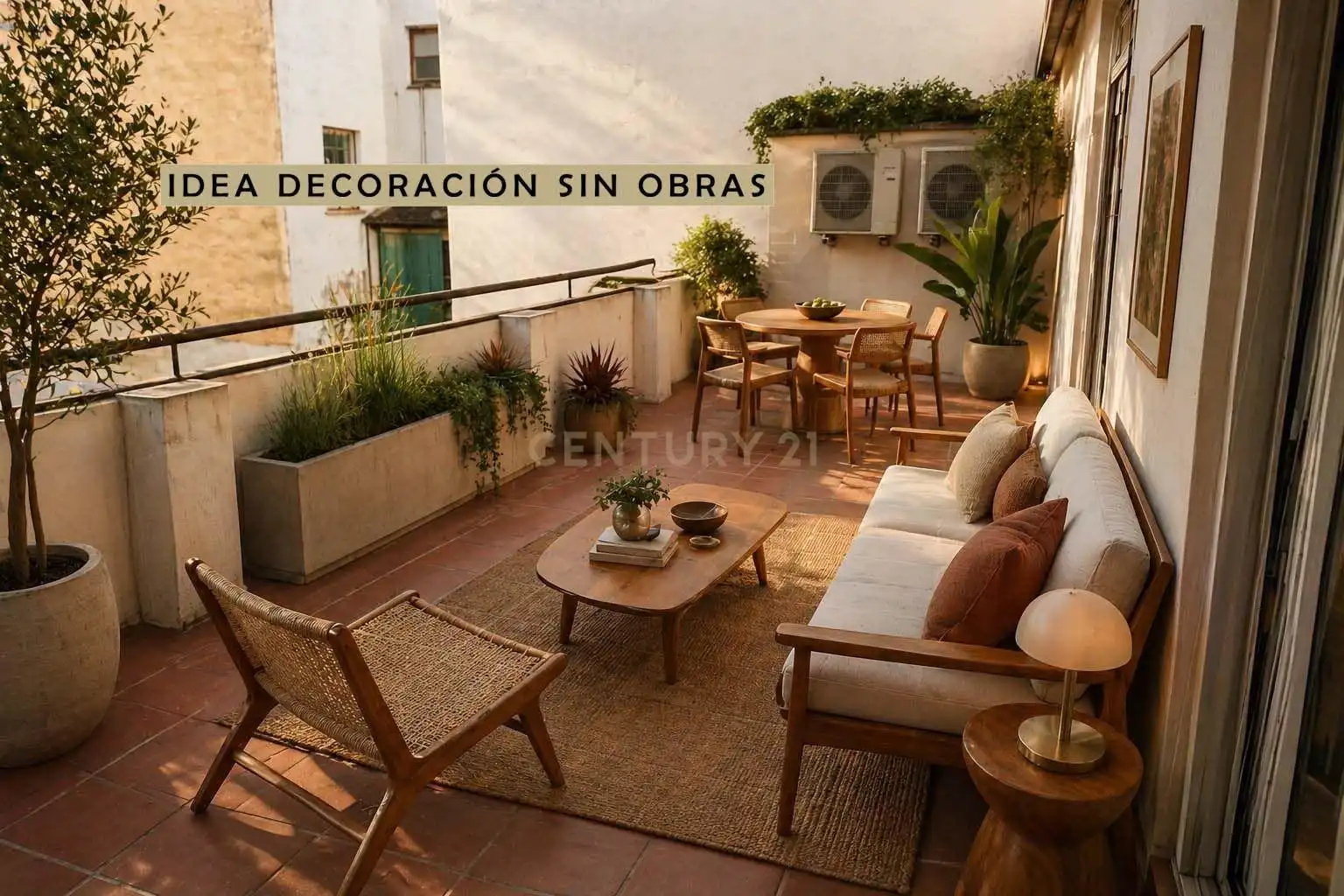 Terrasse von Maisonette zum Verkauf in Badajoz mit Klimaanlage, Abstellraum und Waschmaschine