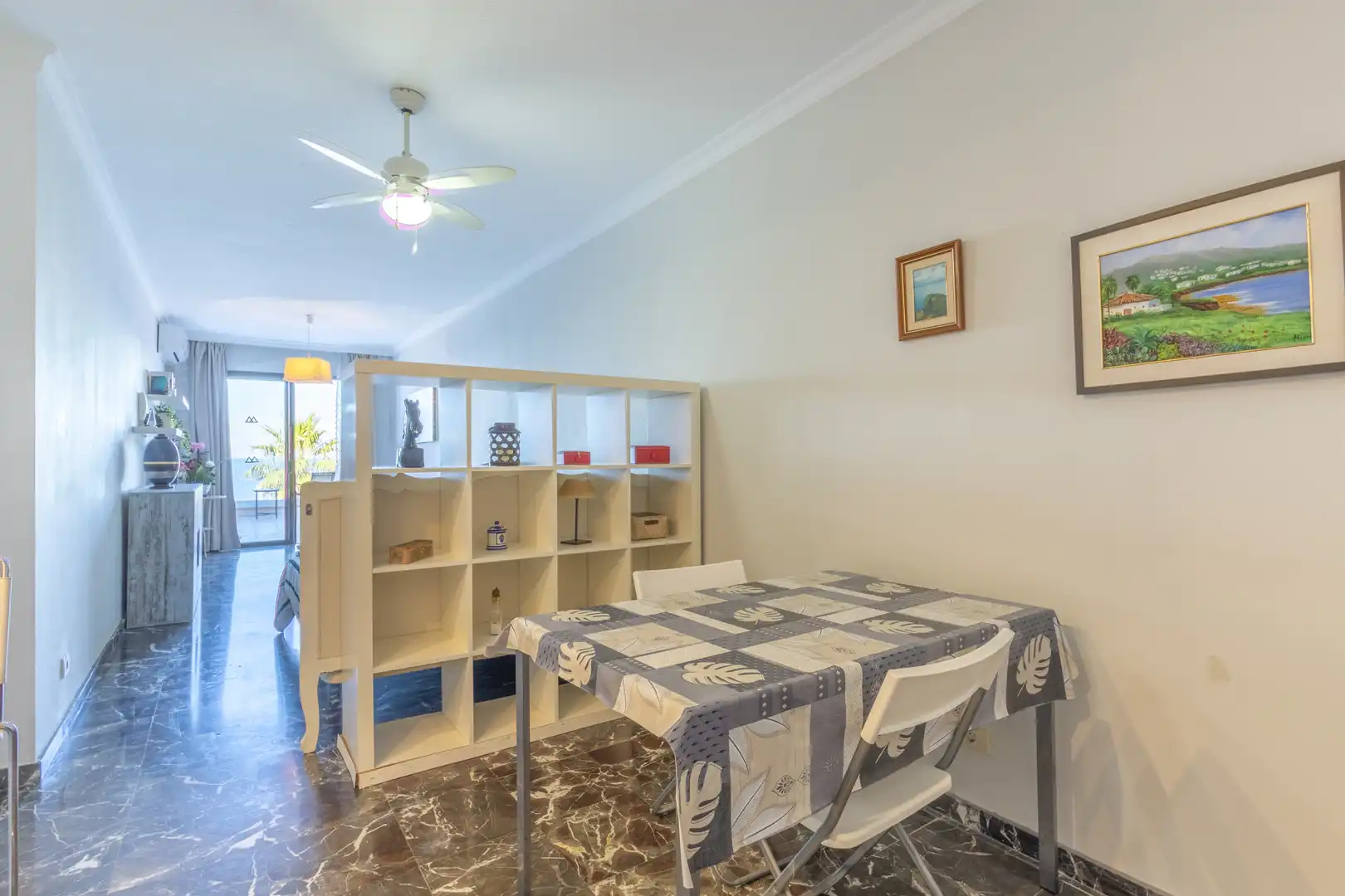 Comedor de Piso de alquiler en Santiago del Teide con Aire acondicionado, Calefacción y Terraza