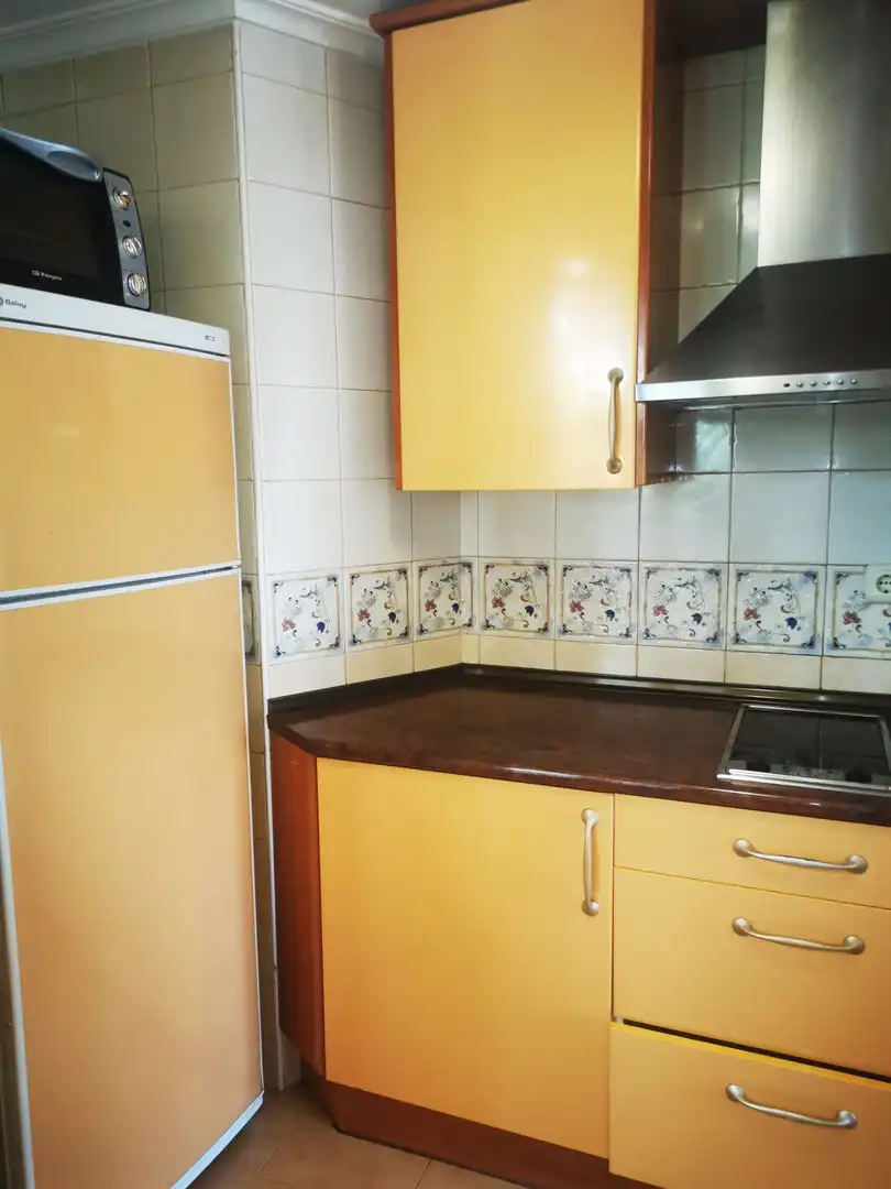 Cocina de Apartamento de alquiler en Salamanca con Calefacción, Parquet y Amueblado