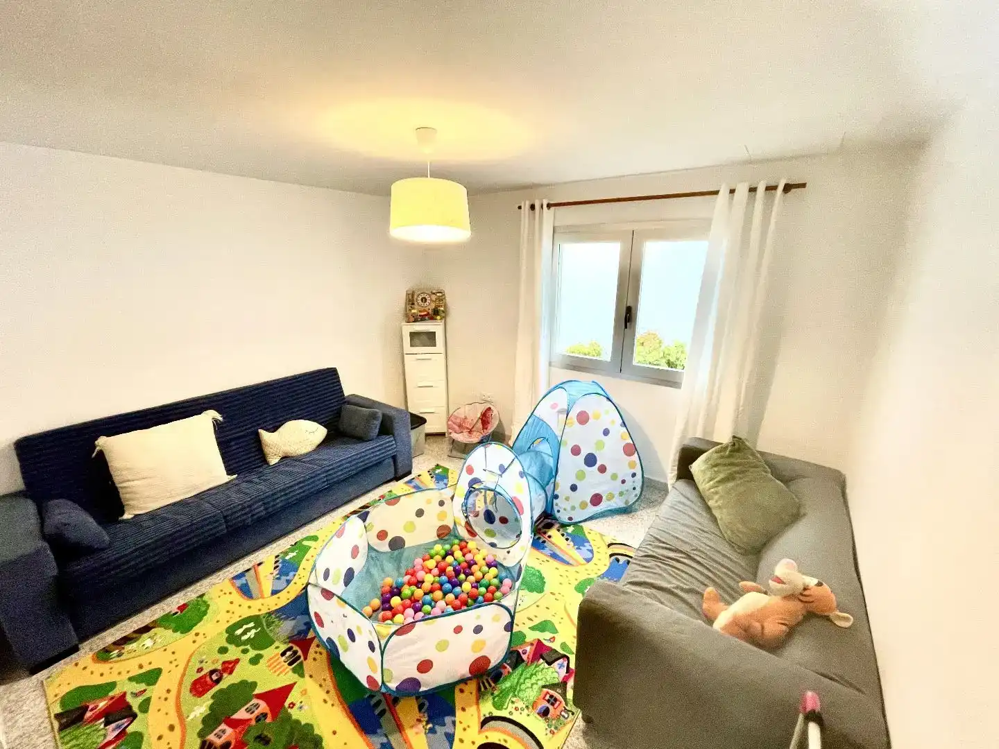 Living room of Houses for sale in La Guancha  with Private garden, Parquet flooring and Furnished