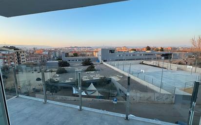 Terrasse von Wohnung miete in Manresa mit Klimaanlage, Heizung und Ofen