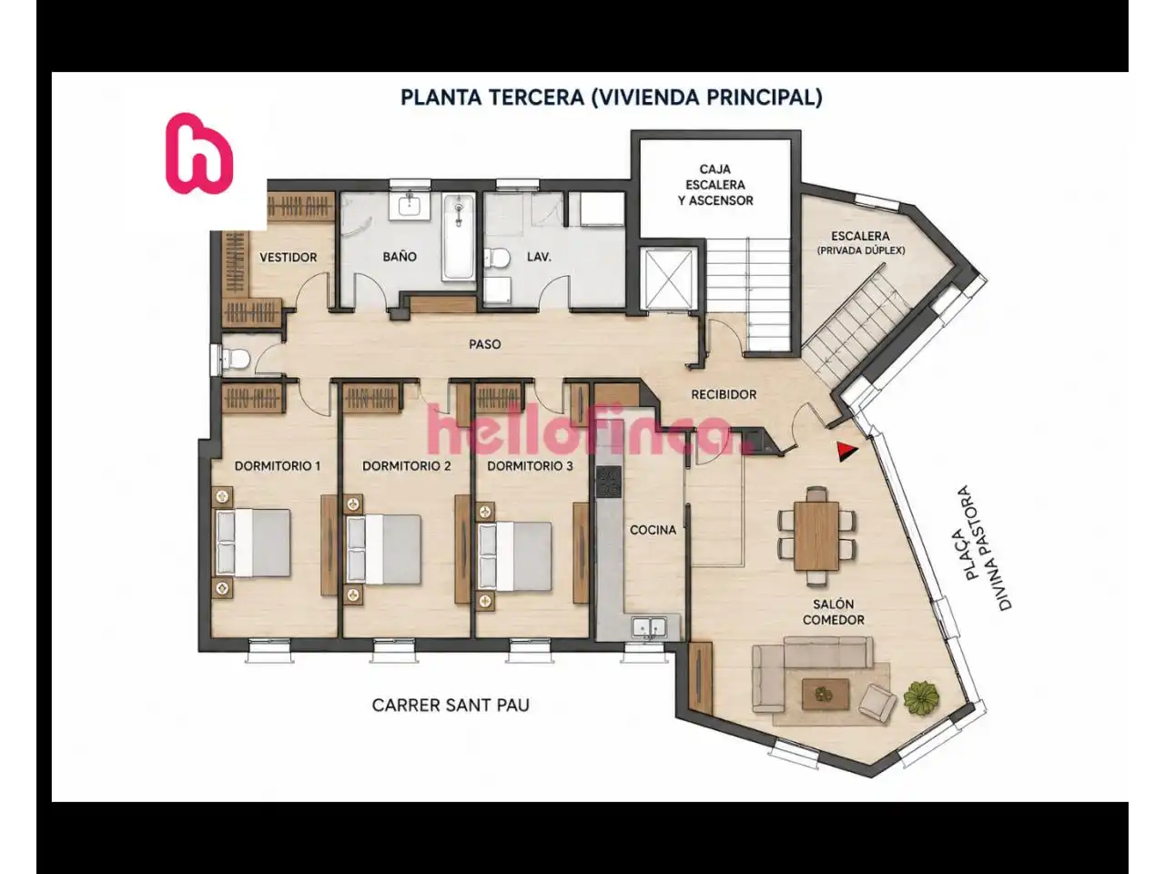 Duplex with terrace for sale in Centre, imagen 54
