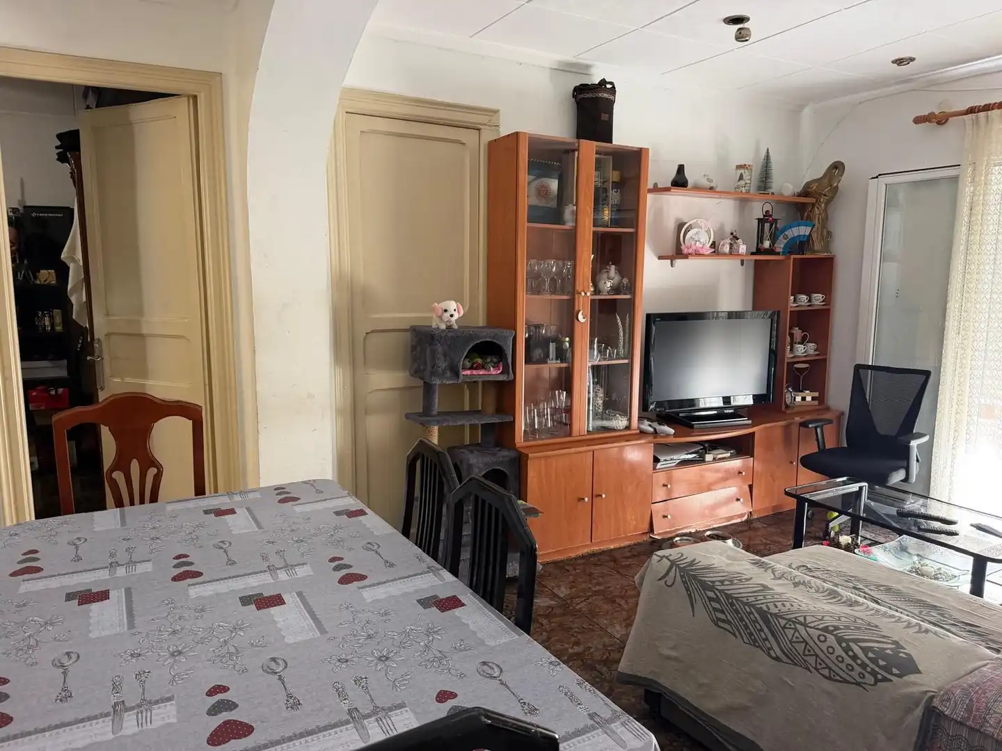 Sala d'estar de Pis en venda en Lleida amb Aire condicionat i Calefacció