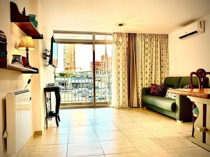 Living room of Apartment for sale in Calpe / Calp  with Air Conditioner