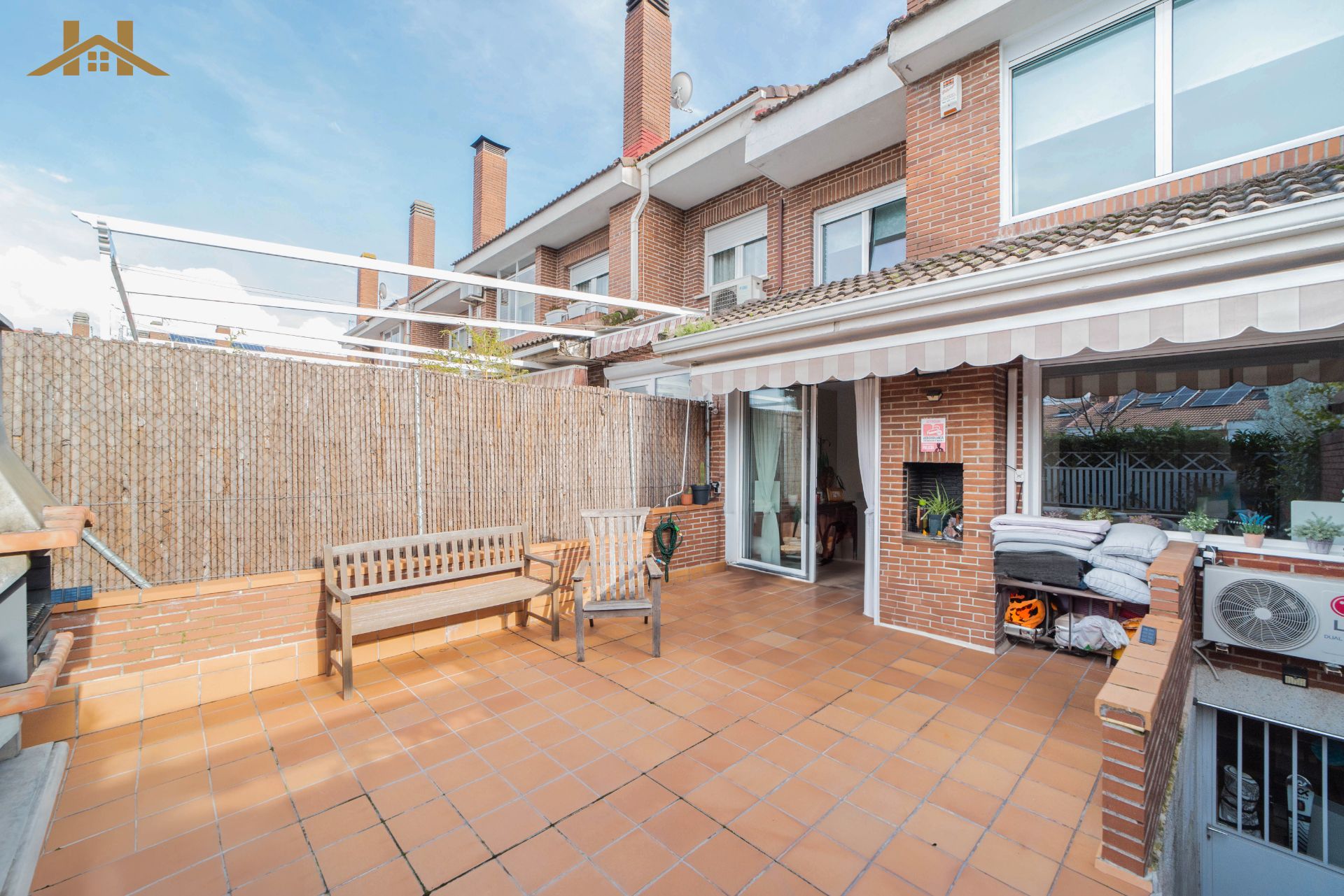 Terrace of Single-family semi-detached for sale in Las Rozas de Madrid