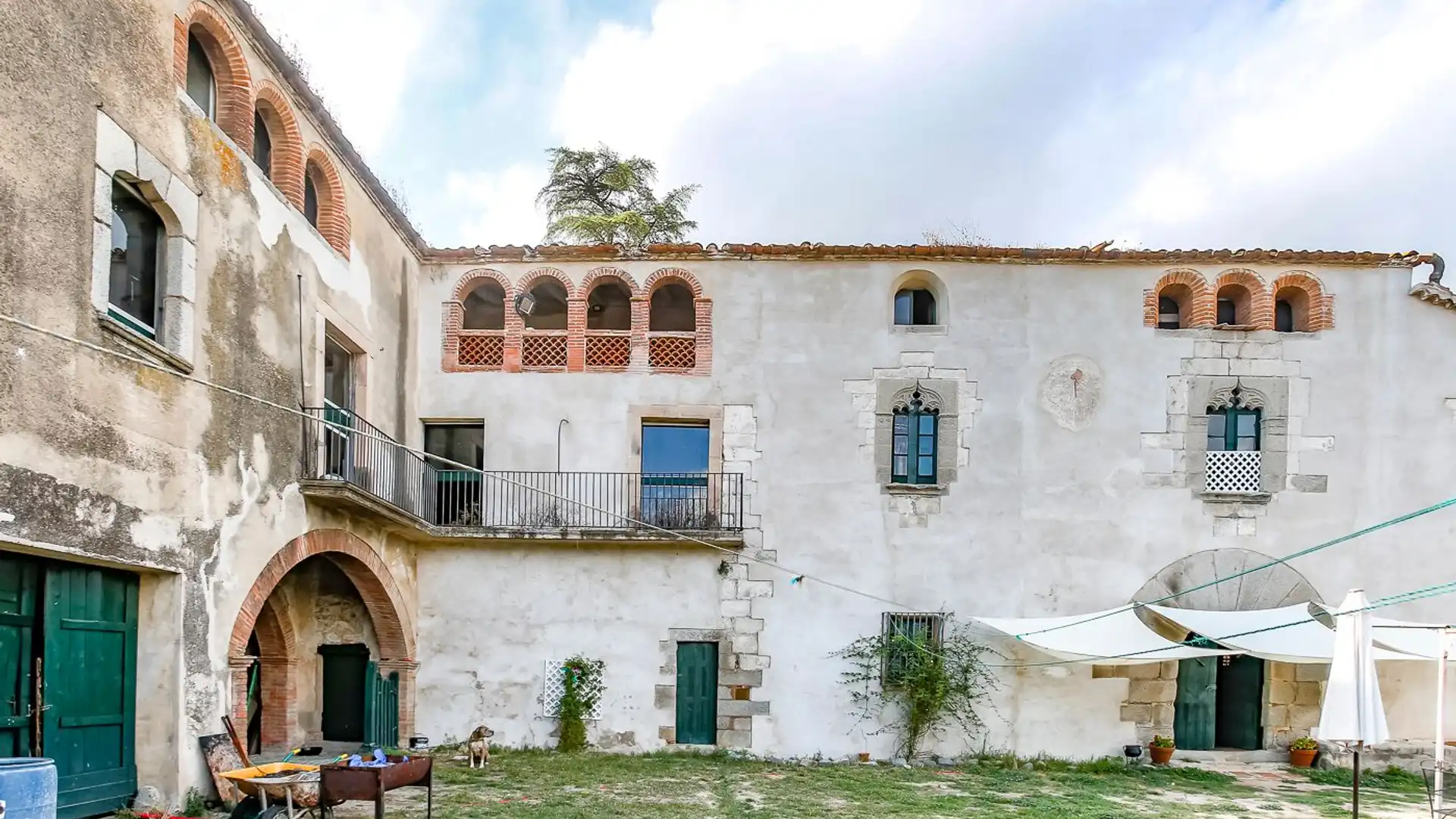 Vista exterior de Finca rústica en venda en Cardedeu