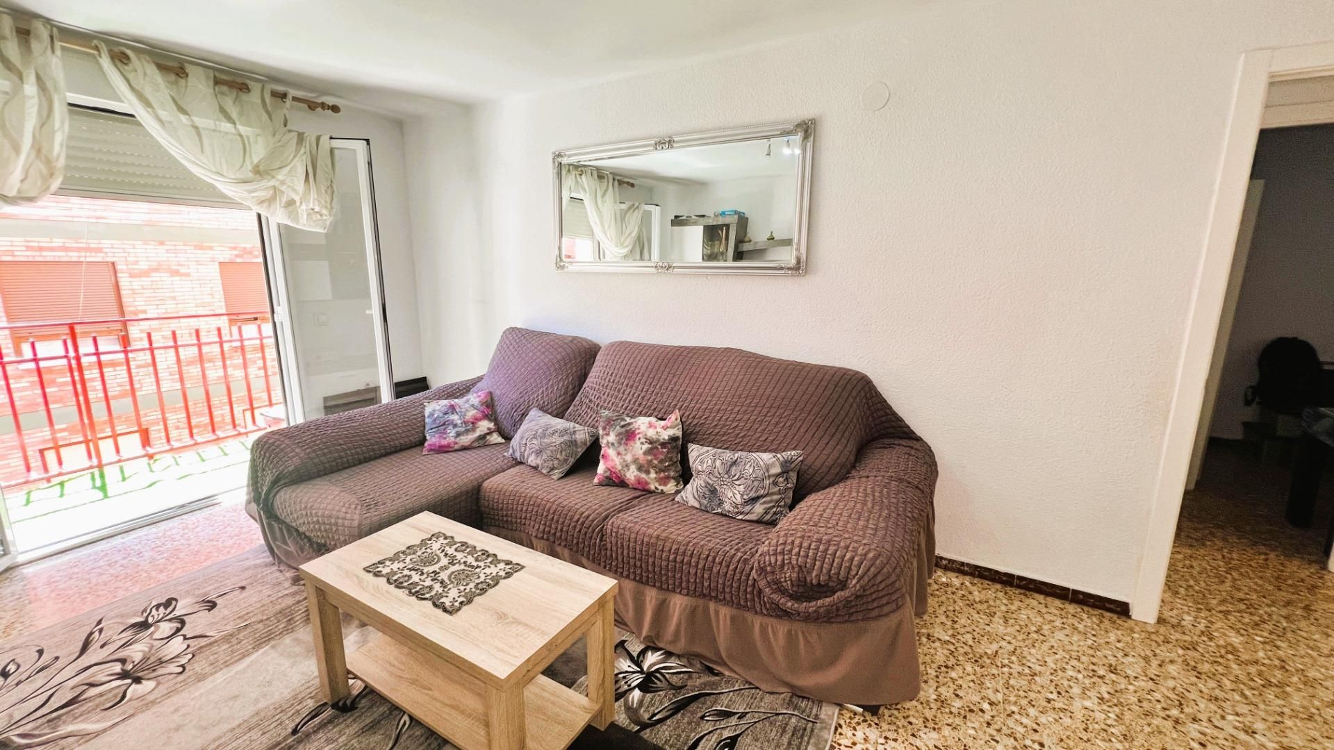 Living room of Flat for sale in Castellón de la Plana / Castelló de la Plana  with Air Conditioner and Balcony