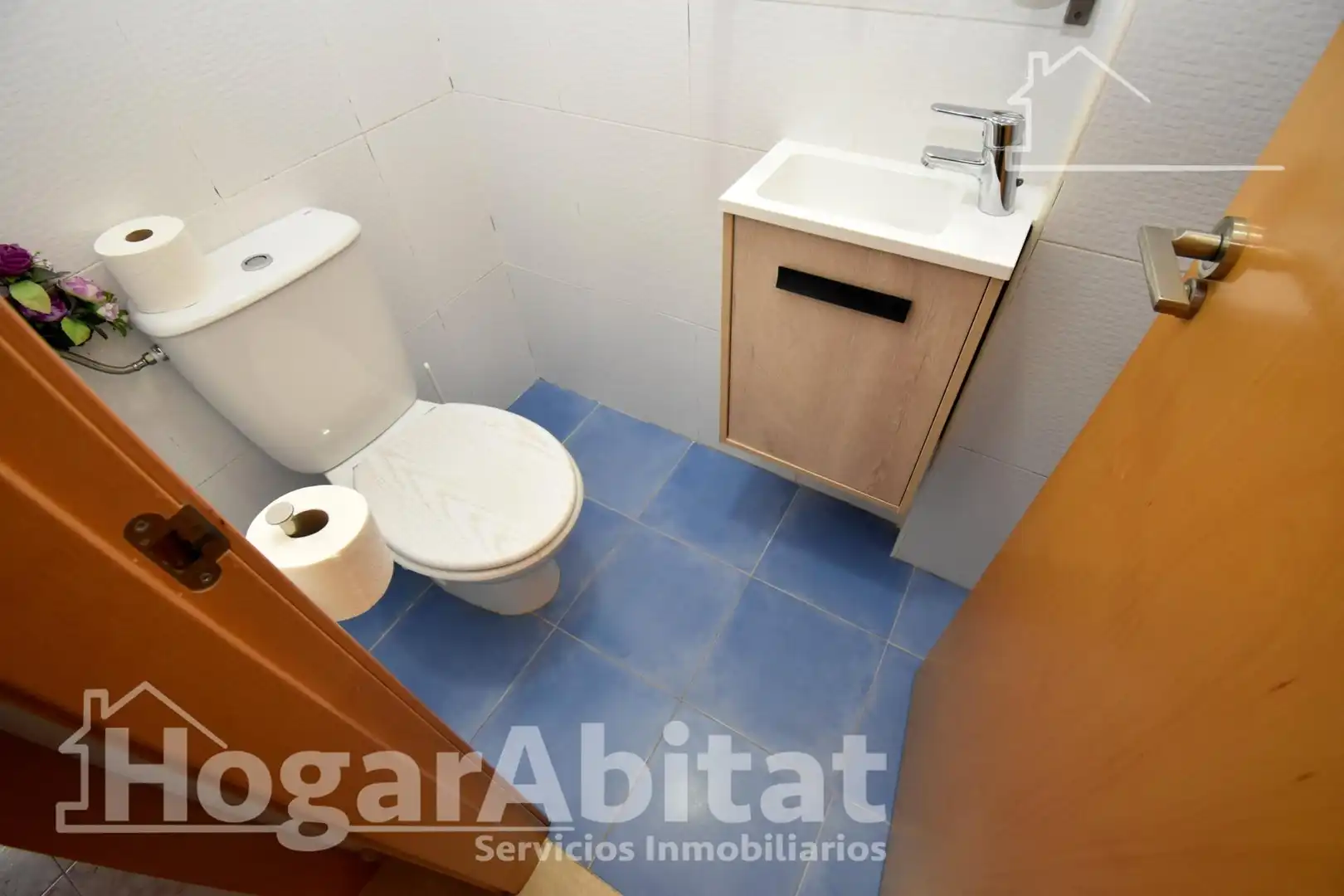 Bany de Casa adosada en venda en Almazora / Almassora amb Terrassa, Traster i Moblat