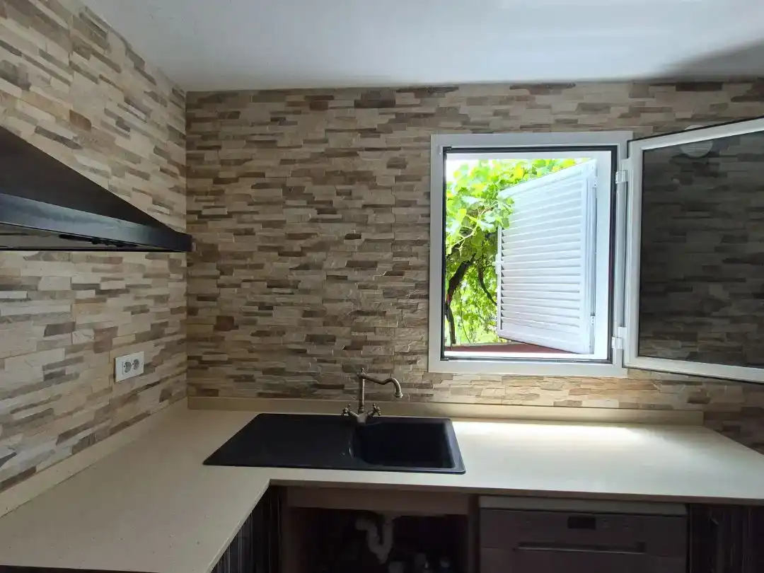 Cuina de Planta baixa en venda en Moya (Las Palmas) amb Jardí privat, Parquet i Traster