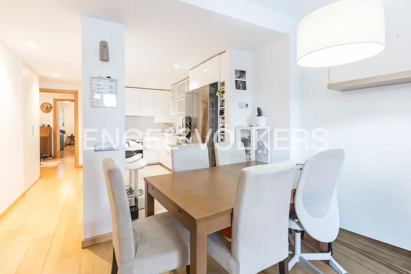 Dining room of Flat for sale in Barcelona  with Air Conditioner, Heating and Parquet flooring