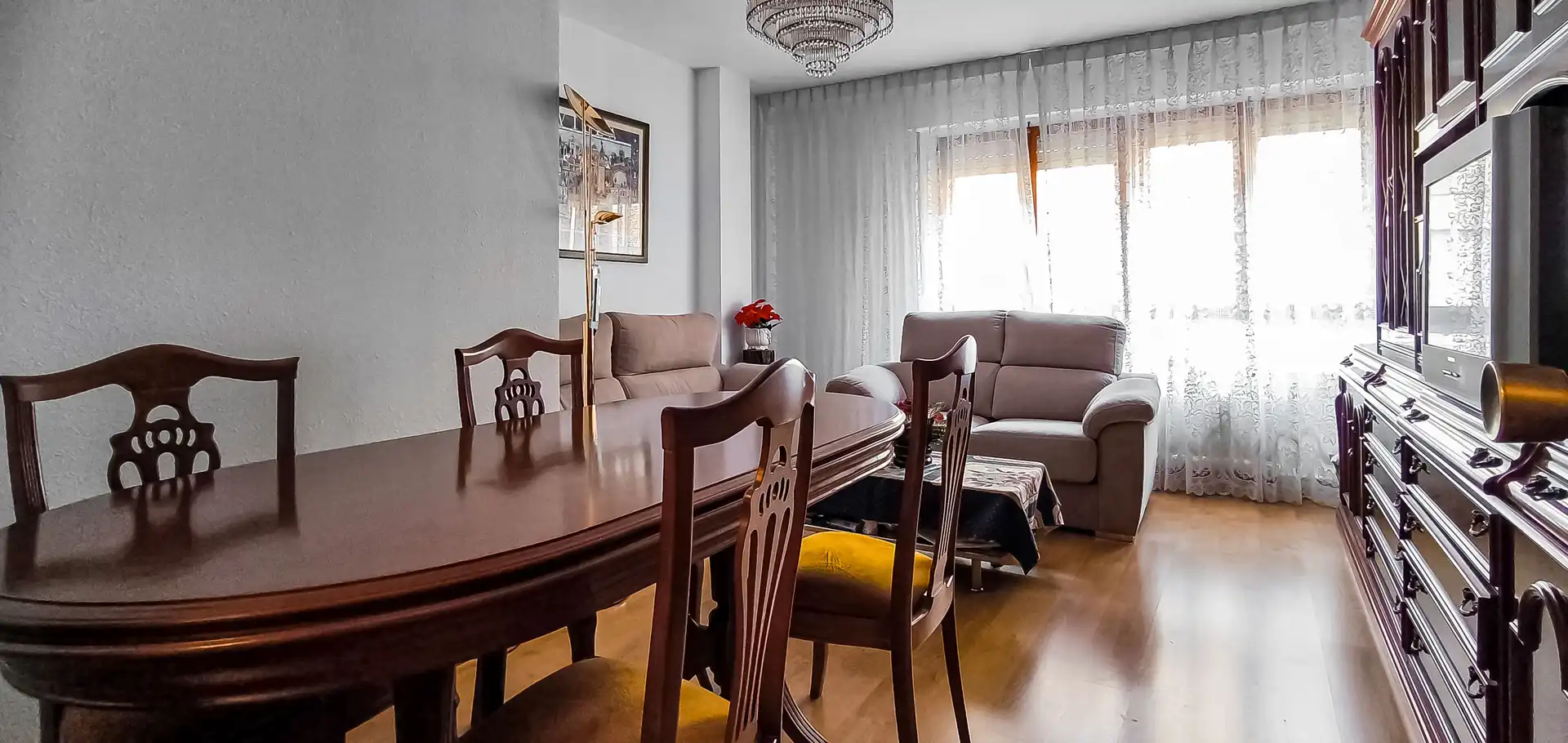 Sala de estar de Piso en venta en Ólvega con Calefacción, Parquet y Trastero