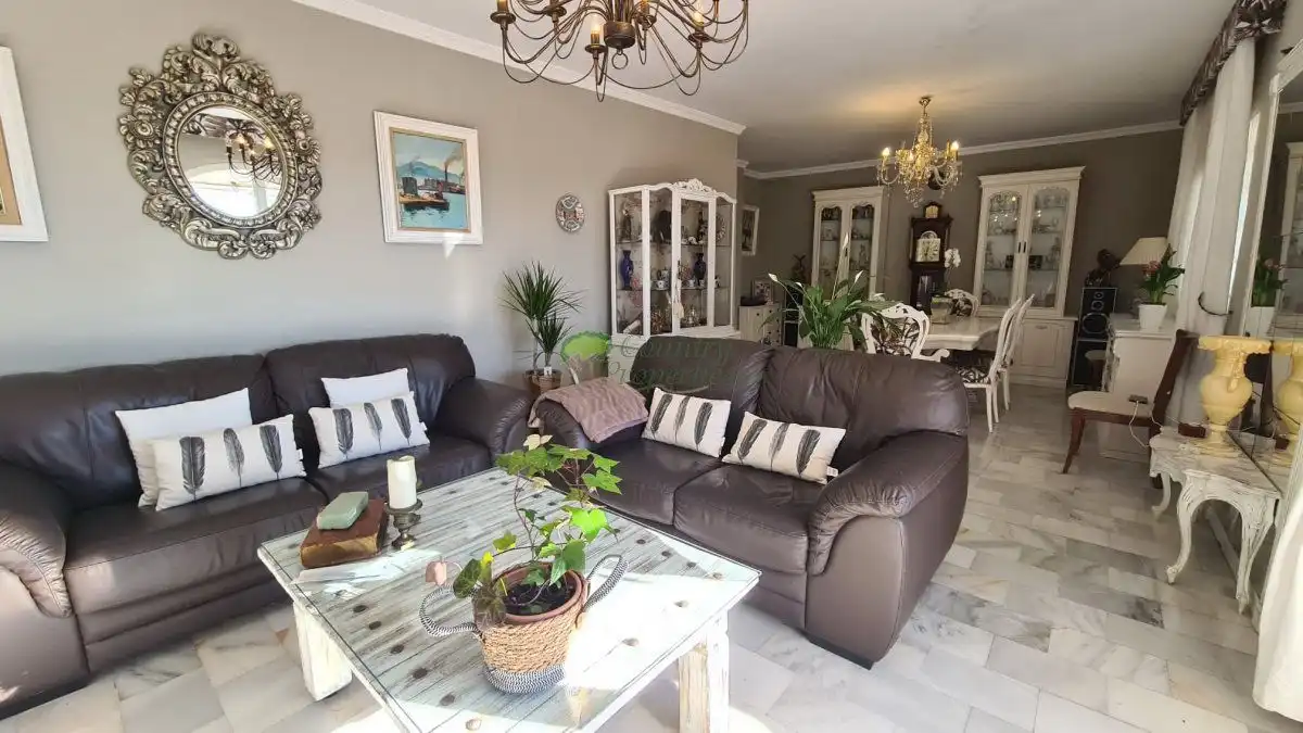 Sala de estar de Apartamento en venta en Cómpeta con Terraza