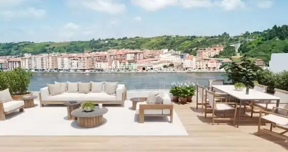 Terraza de Piso en venta en Barakaldo  con Terraza, Trastero y Piscina comunitaria