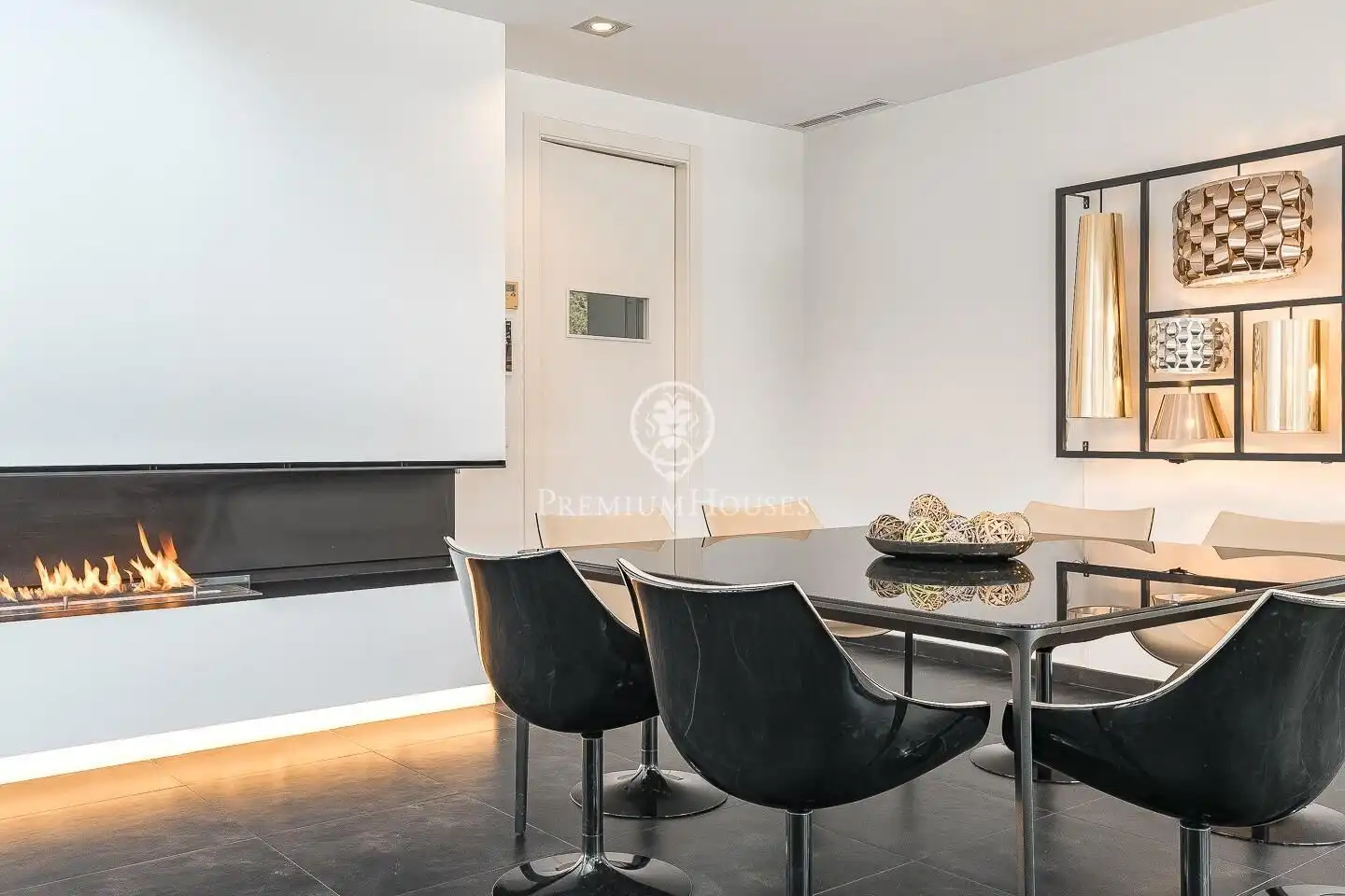 Dining room of Houses for sale in Sant Cugat del Vallès  with Air Conditioner, Heating and Private garden