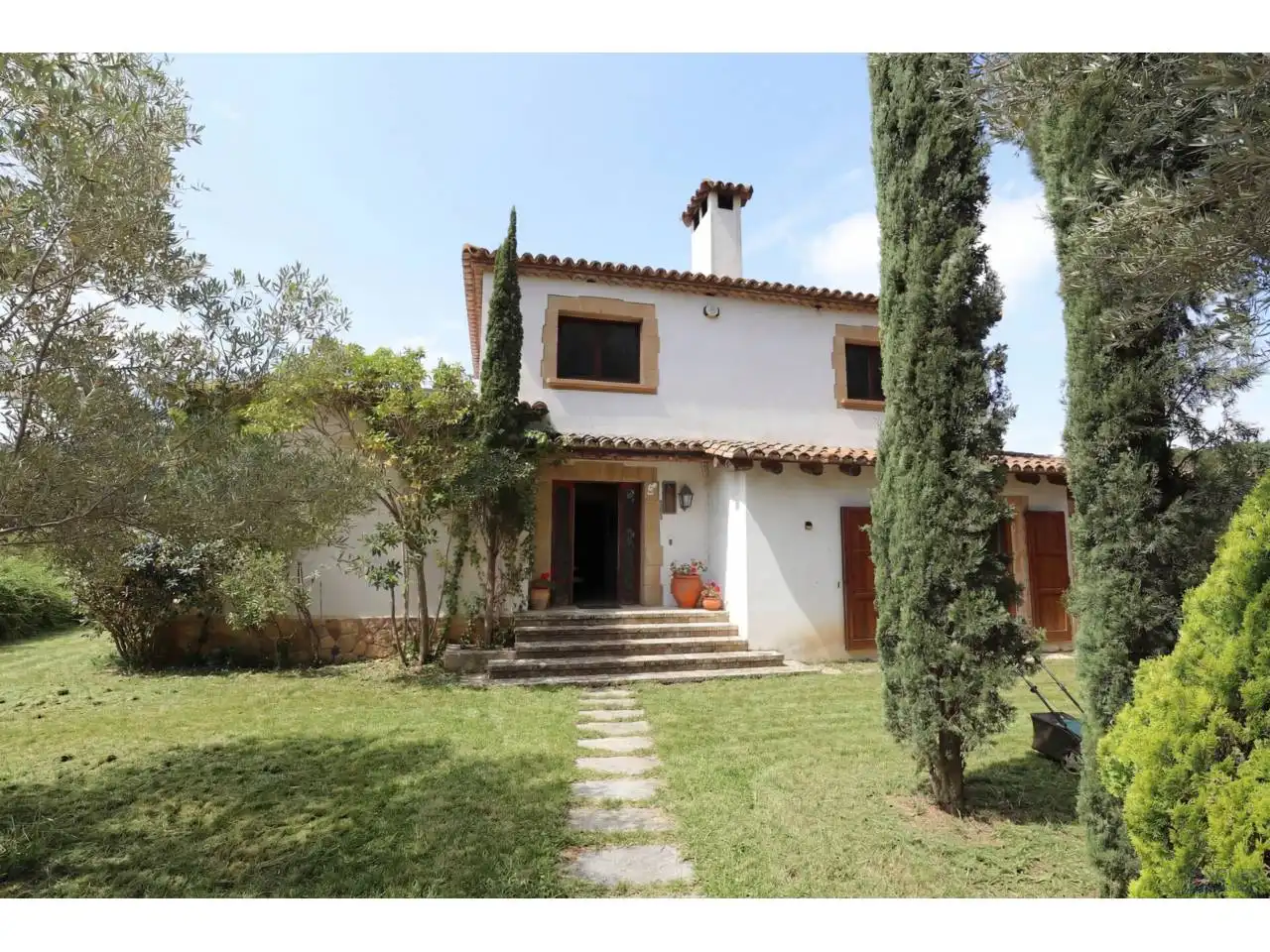 Vista exterior de Casa o chalet en venta en Santa Cristina d'Aro con Calefacción, Jardín privado y Terraza
