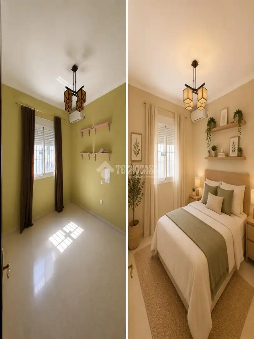 Habitación de Casa adosada en venta en La Rinconada con Aire acondicionado y Calefacción