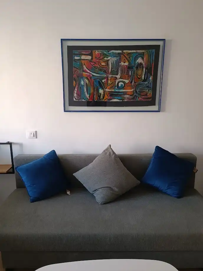 Sala d'estar de Estudi de lloguer en Madrid amb Aire condicionat, Calefacció i Parquet