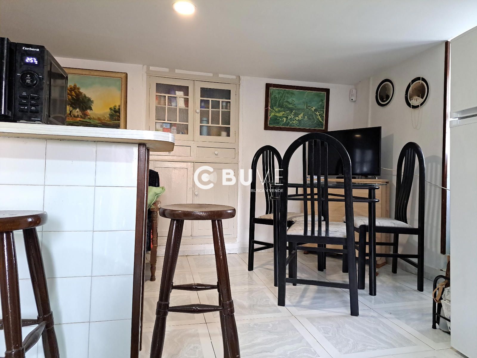 Cuina de Casa adosada en venda en Grado amb Calefacció i Terrassa