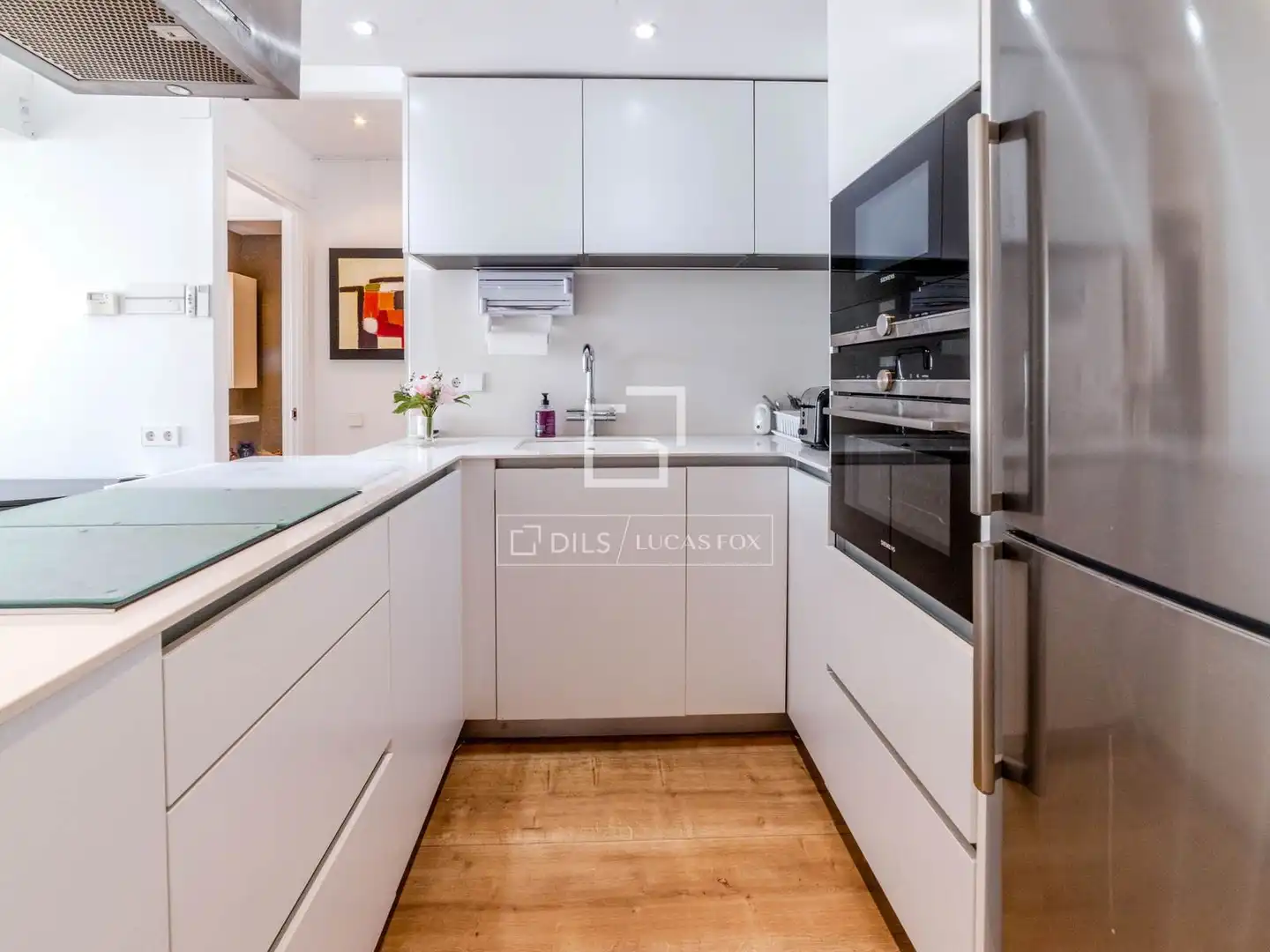 Kitchen of Attic for sale in Sitges  with Air Conditioner, Terrace and Swimming Pool