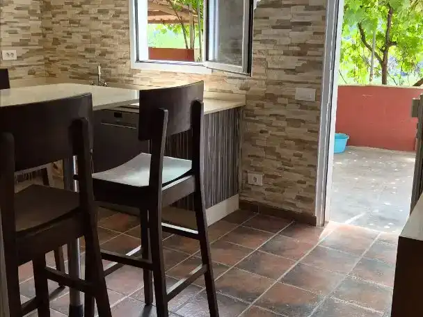 Cuina de Planta baixa en venda en Moya (Las Palmas) amb Jardí privat, Parquet i Traster