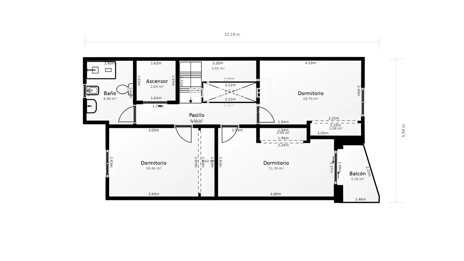 Casa adosada en venta en Daimús con Aire acondicionado, Calefacción y Jardín privado