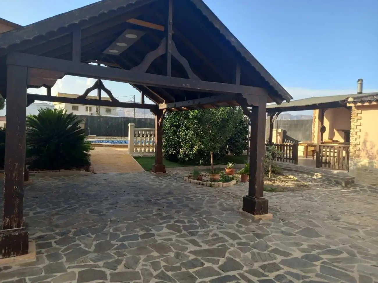 Terrassa de Casa o xalet en venda en Orihuela amb Aire condicionat, Jardí privat i Terrassa