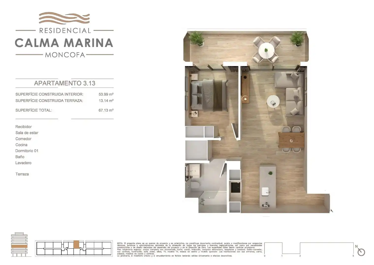 Appartement compact avec piscine à vendre à Moncófar Playa, imagen 72