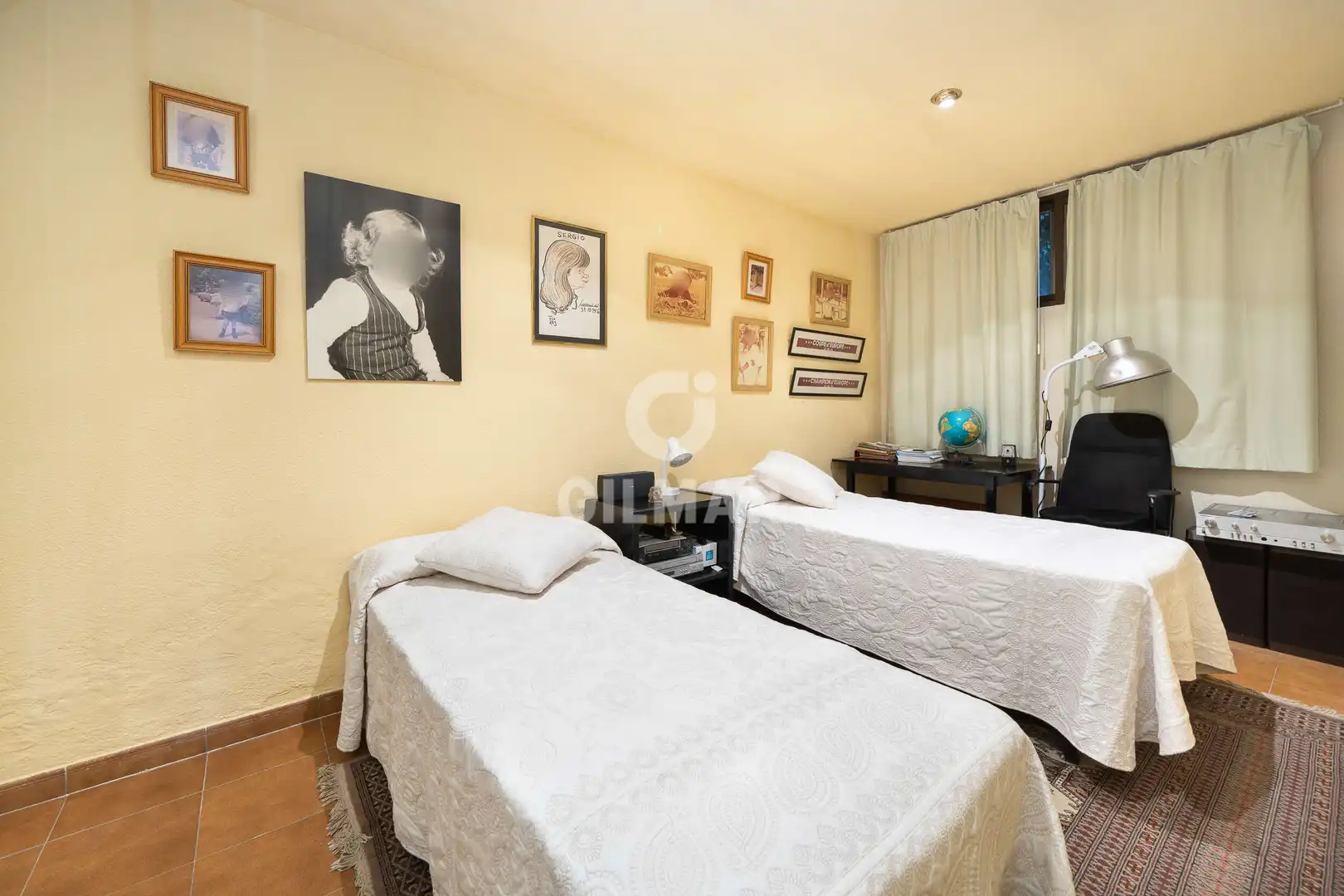Bedroom of Detached homes for sale in Madrid  with Heating, Private garden and Swimming Pool
