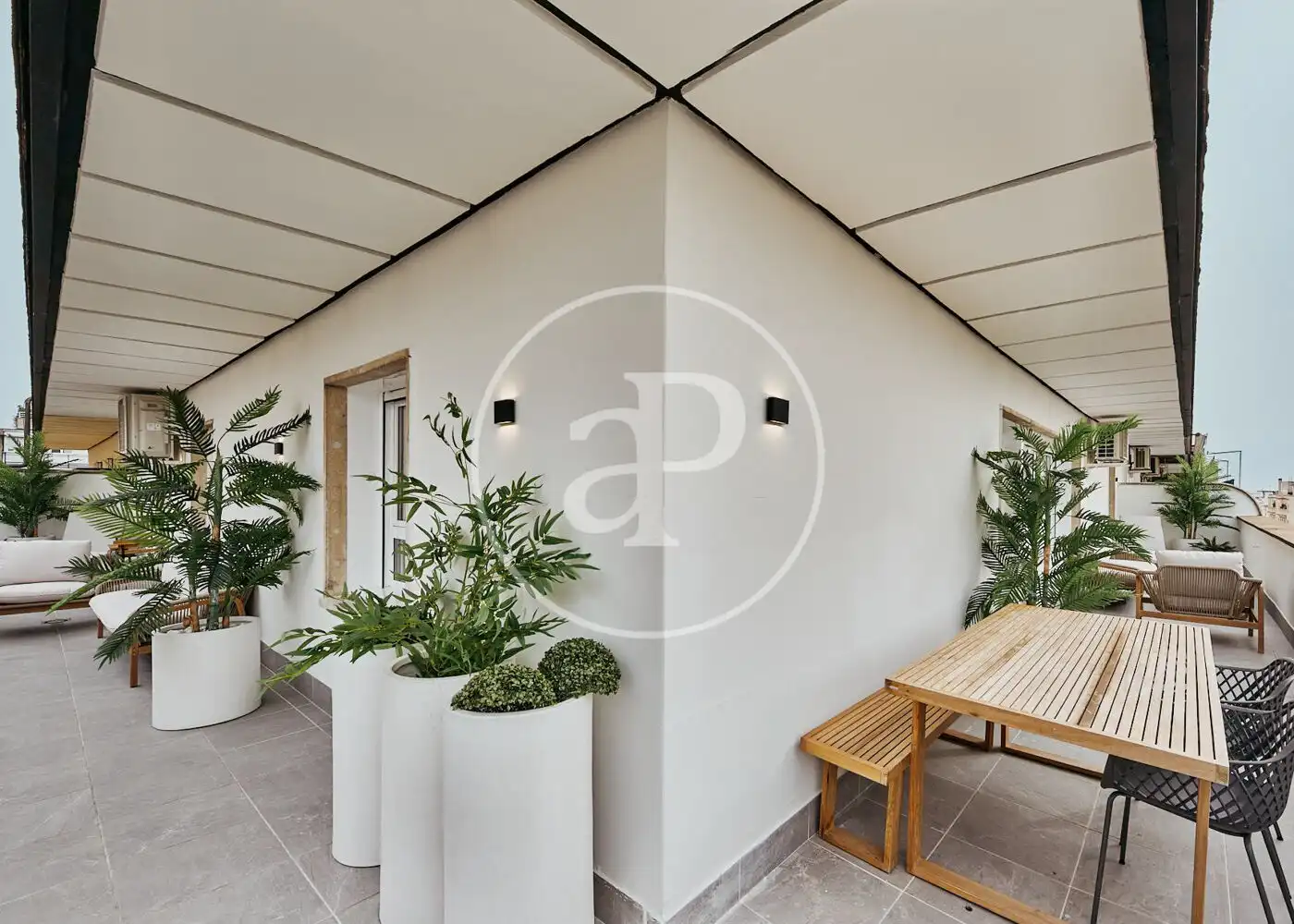 Terrace of Flat for sale in  Madrid Capital  with Air Conditioner, Heating and Terrace