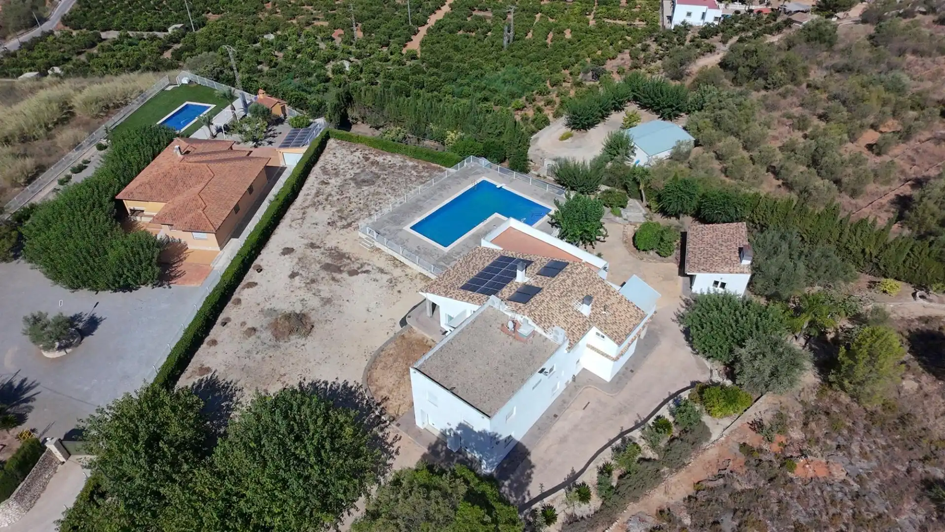 Vista exterior de Casa o xalet en venda en Xàtiva amb Aire condicionat, Calefacció i Jardí privat