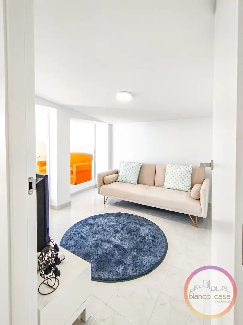 Wohnzimmer von Wohnung zur Miete in Fisterra mit Heizung und Möbliert