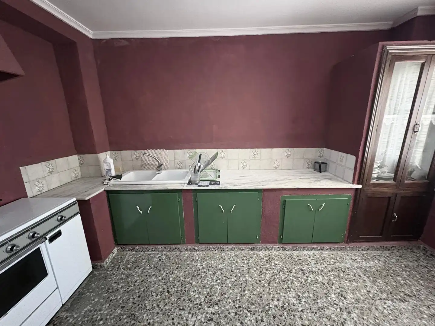 Kitchen of Houses for sale in Almansa  with Heating, Swimming Pool and Furnished