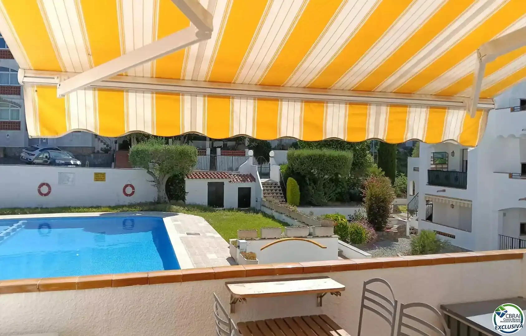 Terrace of Flat for sale in Roses  with Air Conditioner, Heating and Terrace