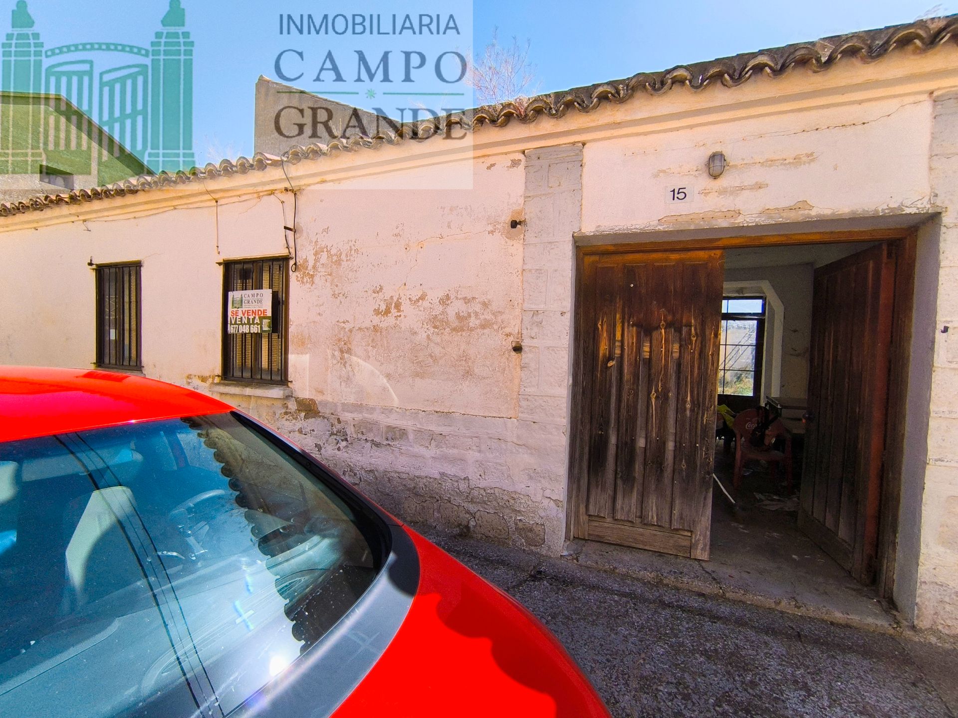 Exterior view of House or chalet for sale in Meneses de Campos  with Private garden and Storage room