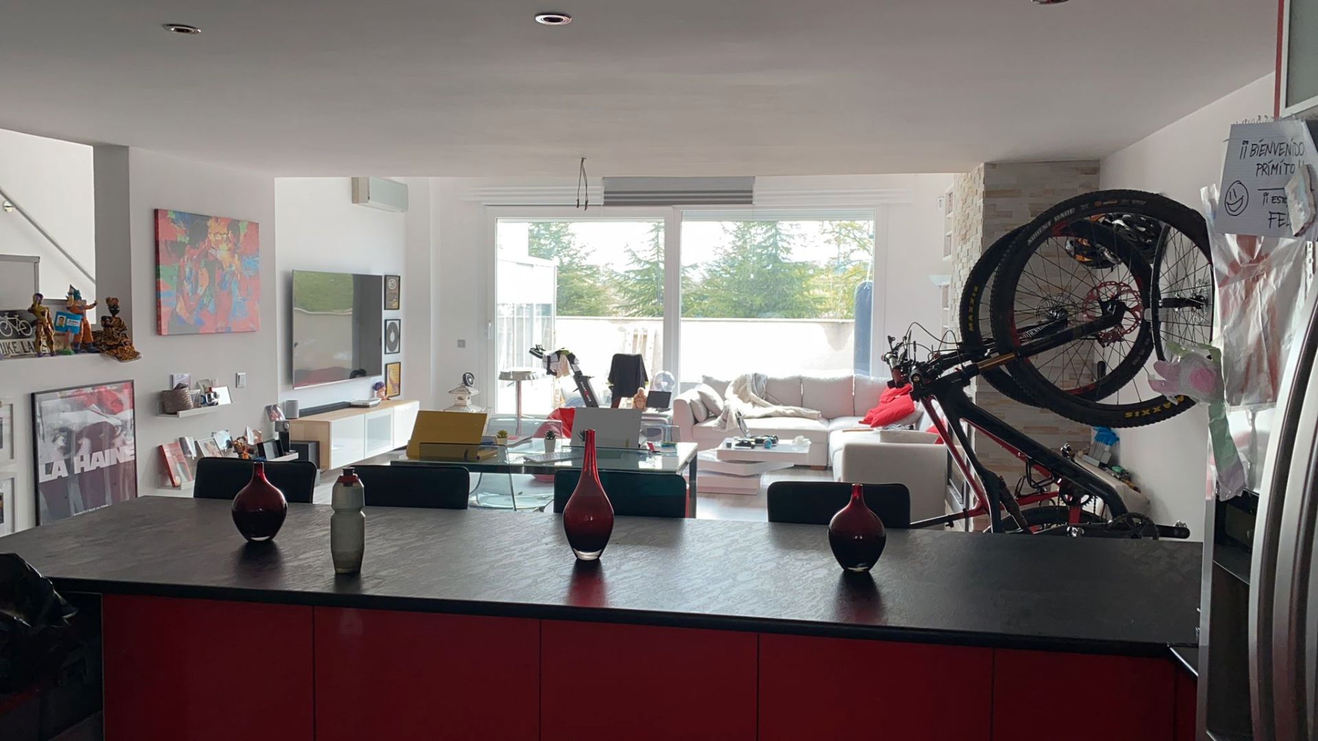 Sala d'estar de Loft en venda en Loeches amb Aire condicionat, Calefacció i Parquet