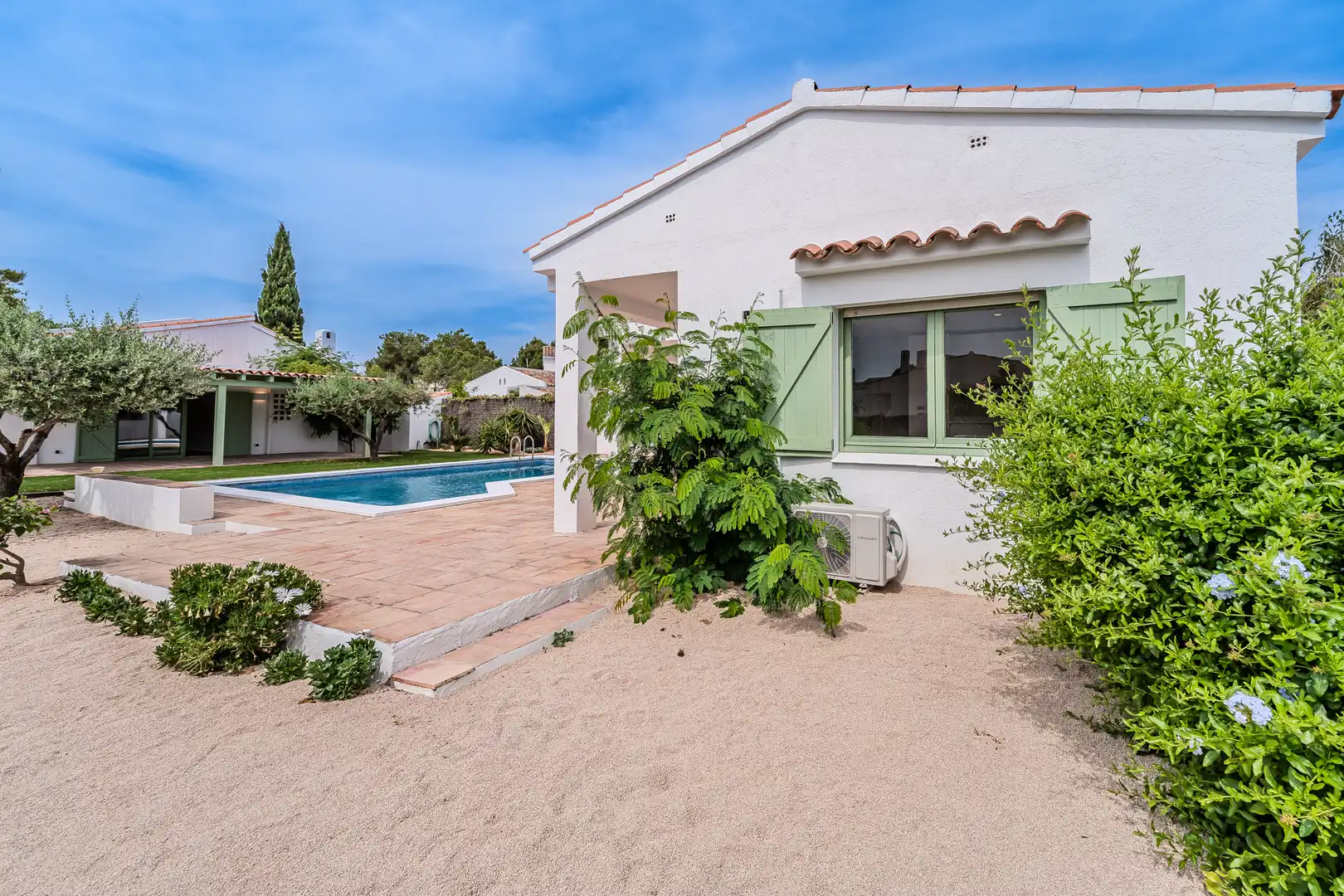 Garden of Houses for sale in L'Ametlla de Mar   with Air Conditioner, Heating and Private garden
