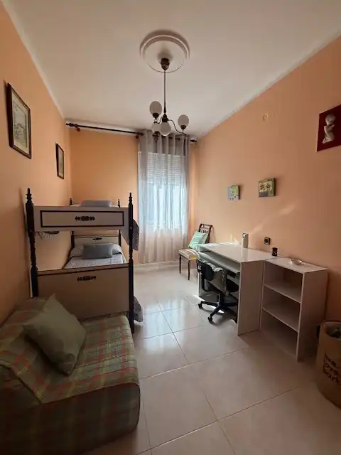 Bedroom of Flat for rent in Ferrol  with Parquet flooring, Furnished and Oven