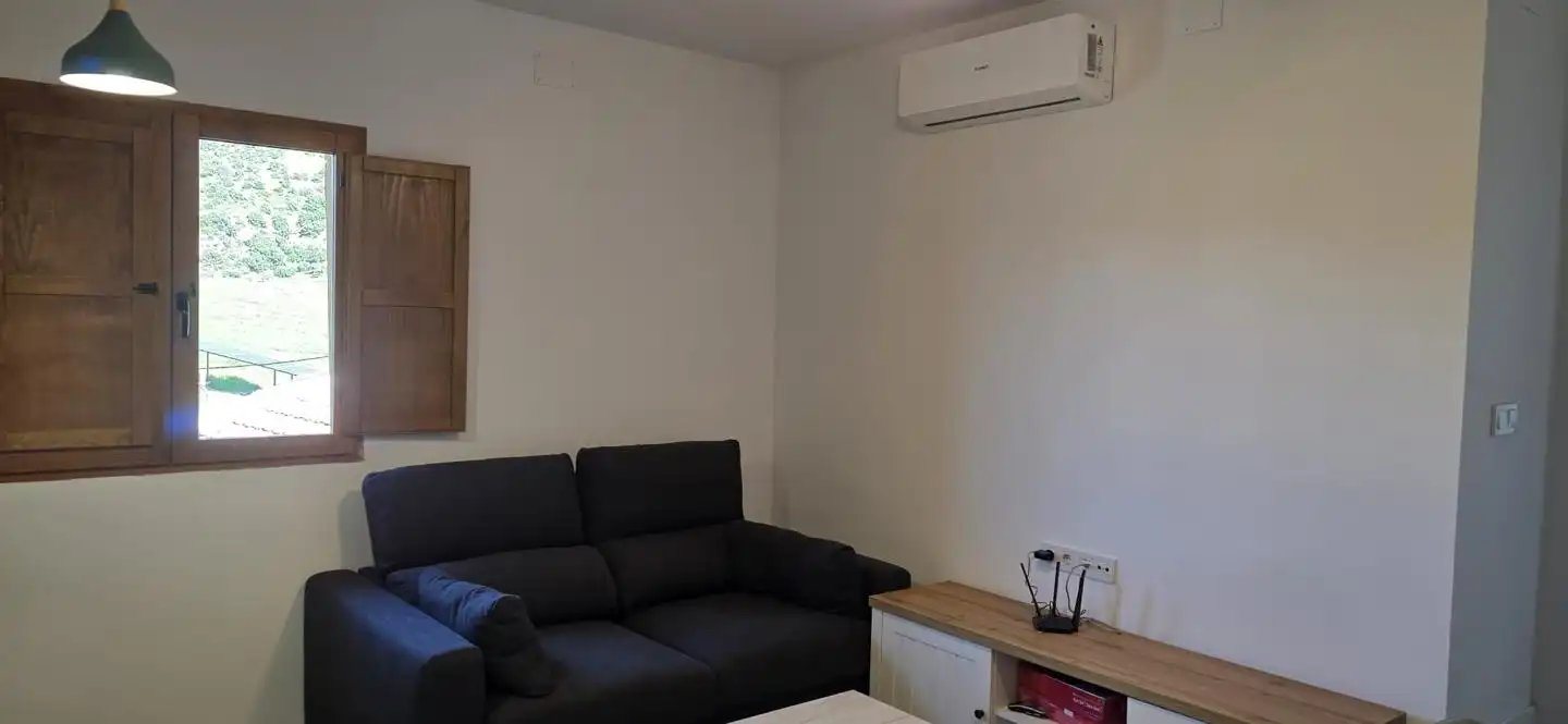 Sala de estar de Casa o chalet de alquiler en Málaga con Aire acondicionado y Amueblado