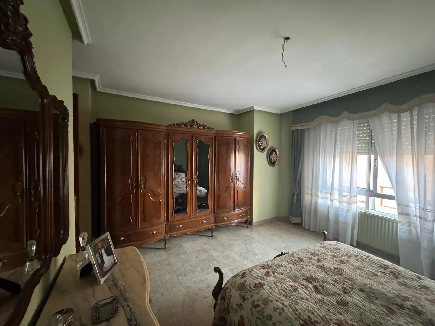 Schlafzimmer von Wohnung zum Verkauf in Illueca mit Klimaanlage, Heizung und Terrasse